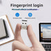 Mini USB Fingerprint Reader for Windows Hello — Metal Biometric Scanner for PC and Laptop