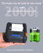 Portable 80mm Thermal Label & Receipt Printer — USB, Wi‑Fi & Bluetooth (iOS/Android/Windows)