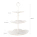 3-Tier White Cupcake & Cake Stand – Plastic Dessert Display Tower
