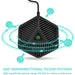 USB Conference Speakerphone — 360° Omnidirectional Condenser Mic with Mute & Volume