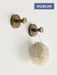 Brass Knurled Antique Bronze Bathroom Hardware – Towel Rack, Toilet Roll Holder & Hook
