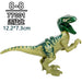 Tyrannosaurus Rex Building Block Figure — Jurassic Dinosaur Brick Toy (LEGO-compatible, 1pc)