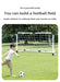 Portable Foldable Football Goal for Kids - Practice Net Frame