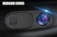 3-Pack Ultra-Thin Sliding Camera Covers for Phone, Laptop & Tablet — Black