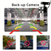 4-Channel Car Dash Cam with Wi‑Fi — FHD 1080p Front, Side & Rear, Night Vision, Hardwire Option