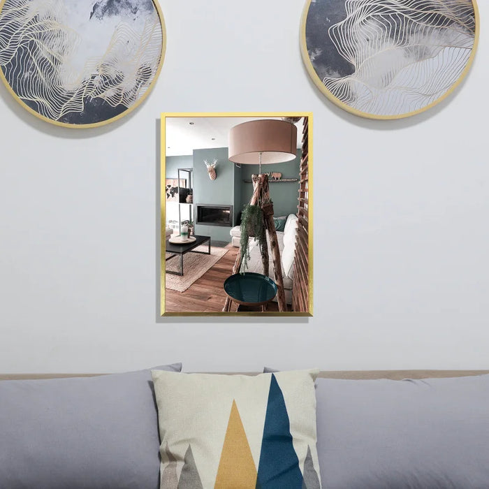 A3 Aluminium Photo Frame (30 x 42 cm) — Gold or Black, Wall or Desktop