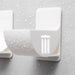 Wall-Mounted Trash Bag Holder — 2/4/6 Pack Plastic Dispenser for Kitchen Shelf