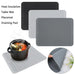 Foldable Silicone Drying Mat — Heat-resistant, Anti-slip Kitchen Drain Mat