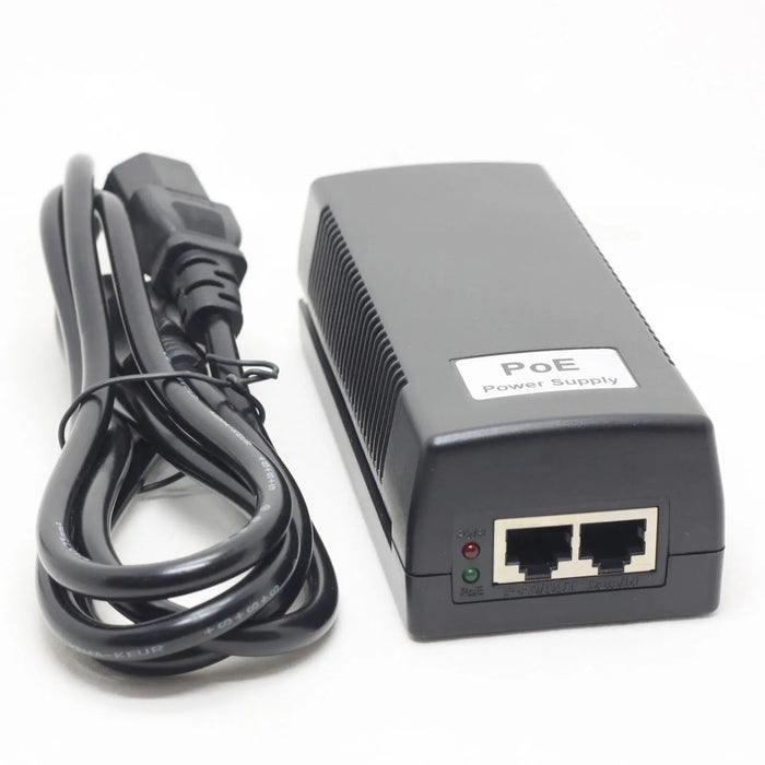 60W Gigabit PoE++ Injector (802.3bt) — 52V 1.2A, 10/100/1000 Mbps
