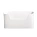 Adhesive Wall-Mounted Storage Rack – 2-Piece White Kitchen & Bathroom Organiser