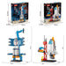 107-Piece DIY Space Rocket & Spaceship Building Set — Launch Centre Model (Plastic Bricks)