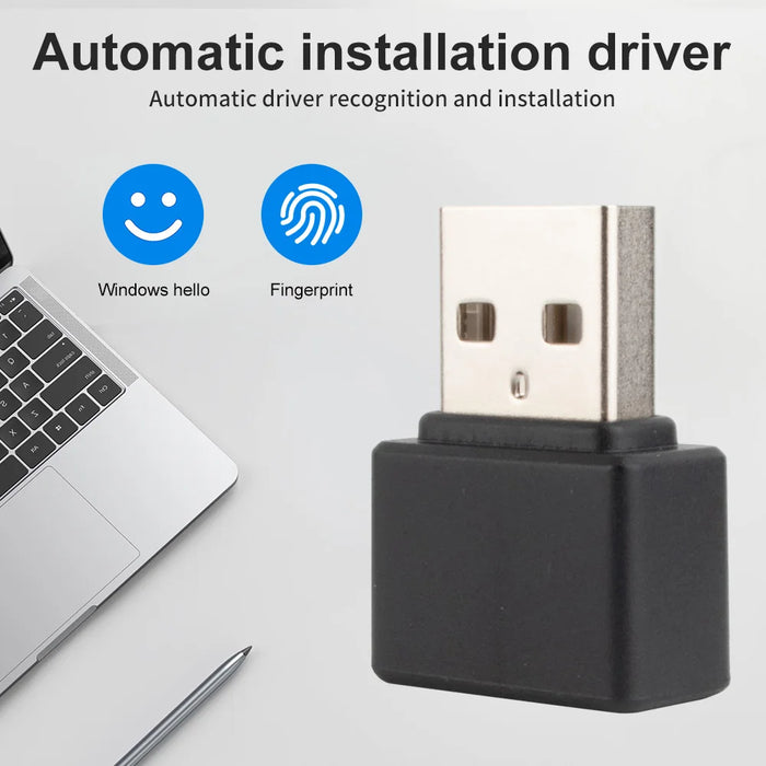 Mini USB Fingerprint Reader — USB Fingerprint Scanner for Windows Hello (Windows 10 & 11)