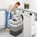 75L Collapsible Laundry Hamper with Handles — Durable Polyester Basket (40×30×60cm)