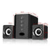 2.1 USB-Powered PC Speaker Set with Subwoofer — Compact Stereo for Laptop, Phone & TV