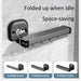 Retractable Wall-Mounted Clothes Drying Rack — Foldable Aluminium, Space-Saving