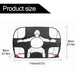 Foldable Pop-up Football Goal, 110×80×80cm – Portable Training Net for Kids & Adults