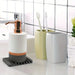 Single-Pack Silicone Self-Draining Soap Dish – Non-Slip Countertop Holder, 11.5×8×1 cm