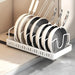 Under-Cabinet Pull-Out Pots & Pans Organiser – Expandable Stainless Steel, Adjustable Dividers