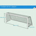 Football Net for Goal Post – 3m x 2m & 1.8m x 1.2m