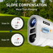 REVASRI Laser Rangefinder — 6x Magnification, Flag‑Lock & Slope, USB‑C Rechargeable (600m / 1000m models)