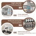 2-Tier Expandable Under-Cabinet Organiser – Adjustable Under-Sink Storage for Kitchen & Bathroom