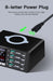 110W 8-Port USB Charging Station — 45W PD USB-C, QC3.0 & 15W Wireless (GaN)