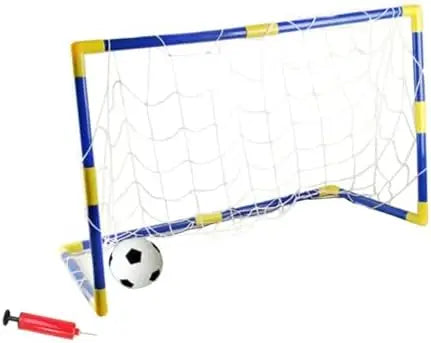 Portable Youth Soccer Goal with Inflator — Lightweight, Easy Assembly
