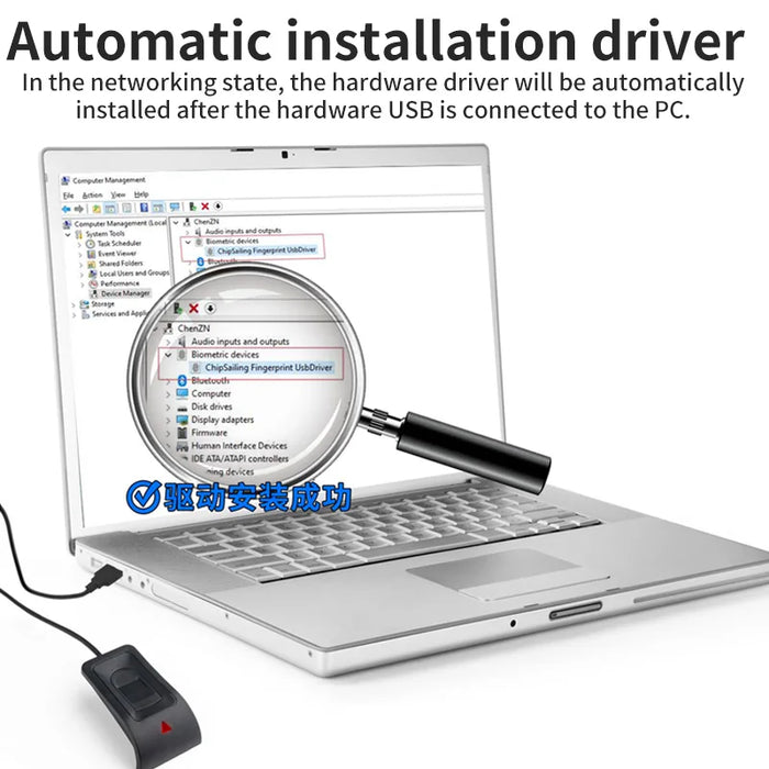 USB Fingerprint Reader for Windows 10/11 — Windows Hello Biometric Login