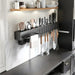 Wall-Mounted Kitchen Knife Rack with Pot Lid & Cutting Board Organiser