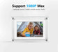 Acrylic Digital Photo Frame 5" & 7" IPS — 4GB Built‑in, Rechargeable, Auto‑Rotate