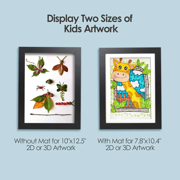 A3 & A4 Magnetic Kids Art Frame — Front-Open, Changeable Display for Posters & Photos