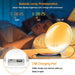 Wake-Up Light Alarm Clock with Sunrise/Sunset Simulation, Dual Alarms, FM Radio & Natural Sounds