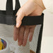 Quick-Dry Mesh Shower Caddy Tote – Beach & Travel Wash Bag (8 Pockets)