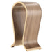 2025 Walnut U-Shape Wooden Headphone Stand – Desktop Hanger