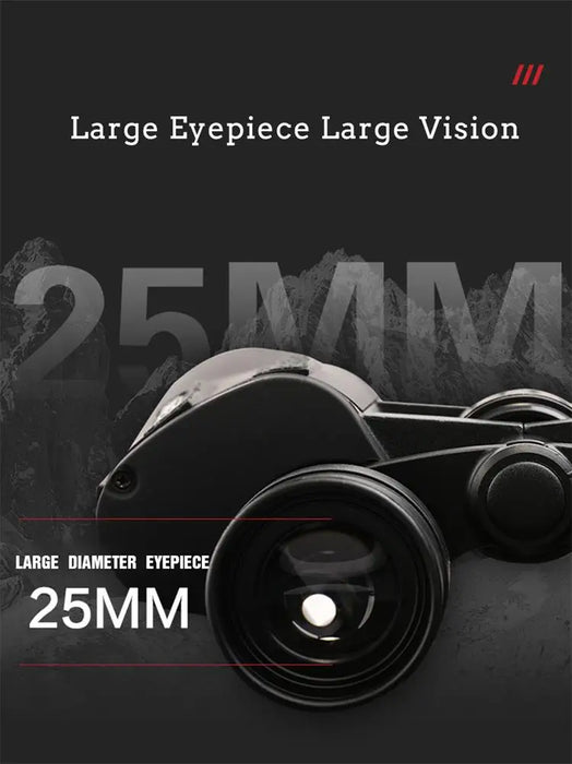 20x50 HD BAK4 Prism Binoculars — 20x Magnification, 50mm Objective, IPX4