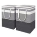 75L Collapsible Laundry Hamper with Handles — Durable Polyester Basket (40×30×60cm)