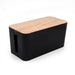 Cable Management Box — Hide Wires & Power Strips | TV Cord Organiser for Home & Office