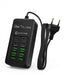 6x USB-A & 4x USB-C Multi‑Plug USB Charger with 1.2m Cord — EU/UK/US