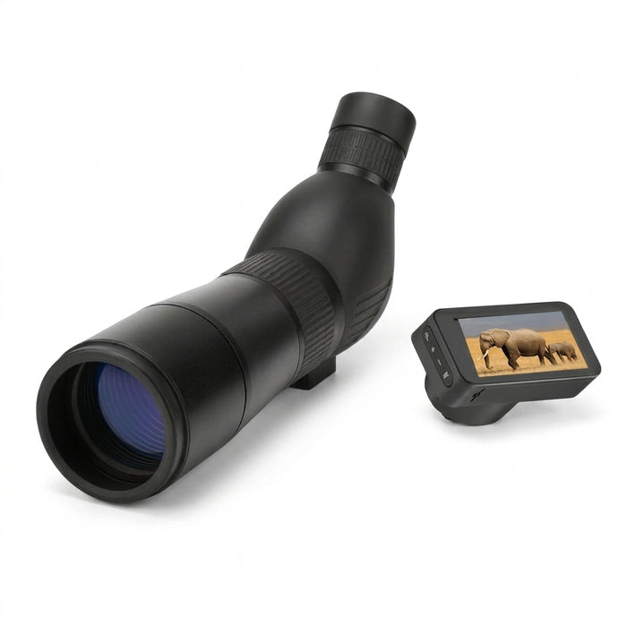 60x Zoom Spotting Scope – 20–60x, 60mm Objective Monocular for Birdwatching & Camping