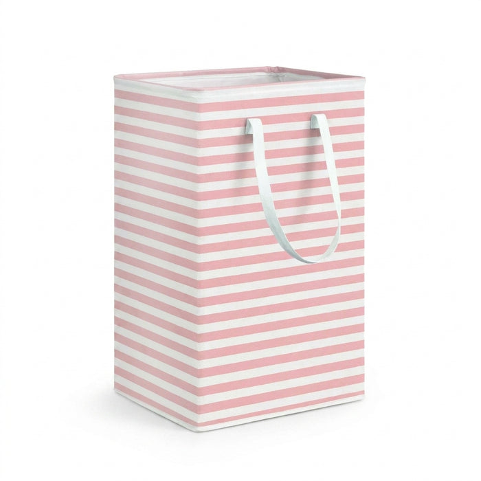 75L Collapsible Laundry Hamper with Handles — Durable Polyester Basket (40×30×60cm)
