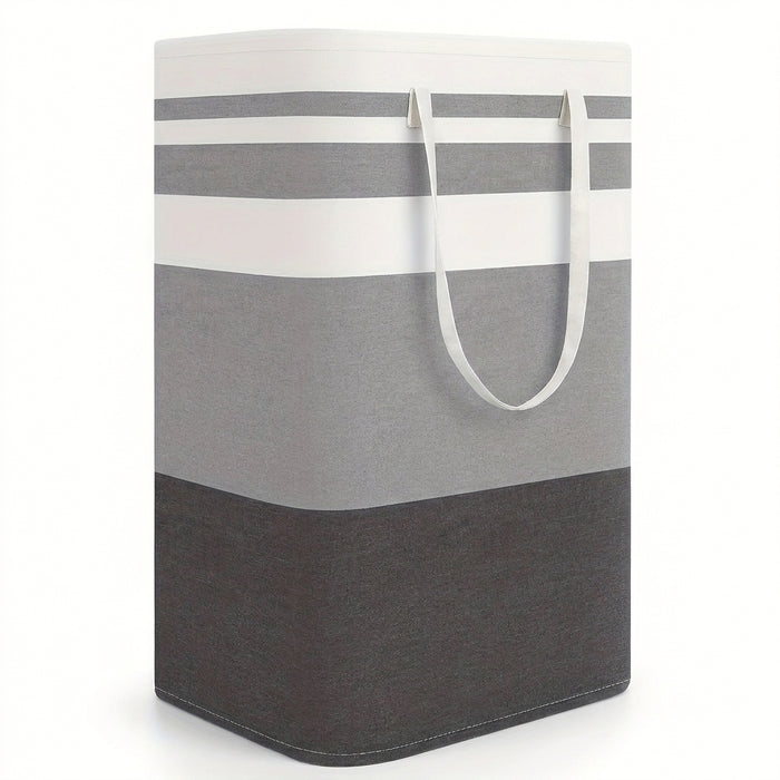 75L Collapsible Laundry Hamper with Handles — Durable Polyester Basket (40×30×60cm)