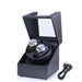PU Watch Winder for Automatic Watches — 1 or 2 Watch, 2 Rotation Modes