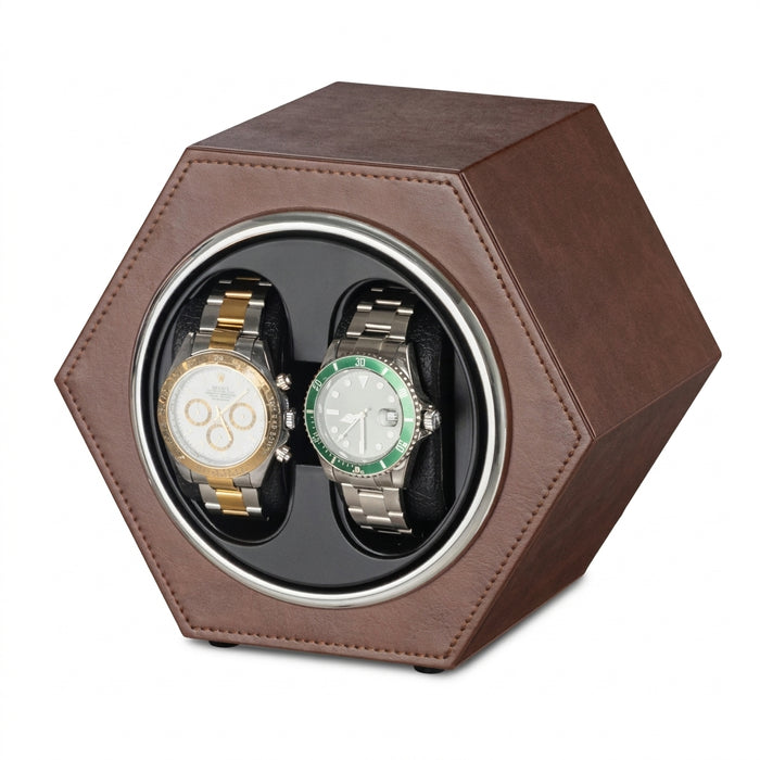 Type-C Mini Single Motor Watch Winder with Adjustable Rotation Modes