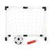 Portable Foldable Football Goal for Kids - Practice Net Frame