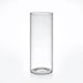 Clear Cylinder Glass Candle Holder – Lead‑Free Calcium Sodium Glass, Multiple Sizes (Candles Not Included)